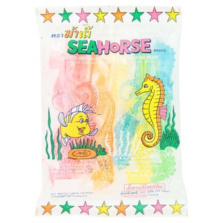 🔥HOT🔥 ม้าน้ำ วุ้นคาราจีแนนสำเร็จรูป กลิ่นผลไม้ รูปม้าน้ำ 12 แท่ง Seahorse jelly, ready-to-eat fruit jelly, 12 seahorse s