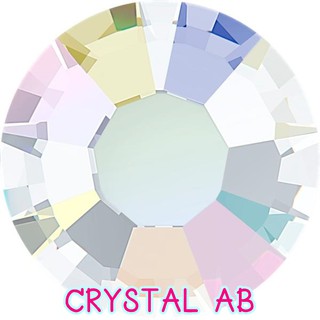 CRYSTAL AB คริสตัล เพชรรีดร้อน คริสตัลตกแต่งเสื้อผ้า คริสตัลตกแต่งเล็บ คุณภาพดี เกรด TOP DMC ใช้แทน Swarovski ได้