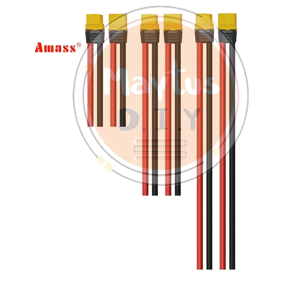 [[ส่งจากไทย]] XT60 Amass with Housing Sheath ,12awg Silicone Rubber Cable