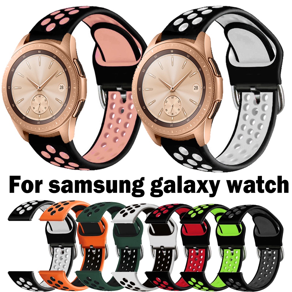 Samsung galaxy watch สายนาฬิกา Samsung galaxy watch 42mm นาฬิกา สมาร์ทวอทช์ สายซิลิโคน สาย for Samsung galaxy watch 46mm สมาร์ทวอทช์