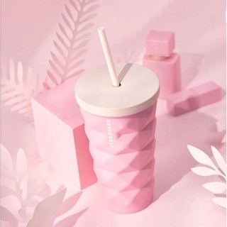 Starbucks china แก้วสัปปะรดสีนมชมพู 16 oz (มีตำหนิ)