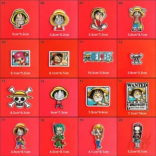 แผ่นรีดติดเสื้อ ลายการ์ตูนอนิเมะ One Piece: Sailing To The Sea Series 01