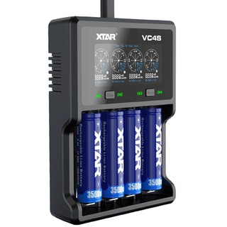 XTAR VC4S เครื่องชาร์จเปล่า ชาร์จไว สเปคเทพ ของแท้ โค้ดเช็คได้