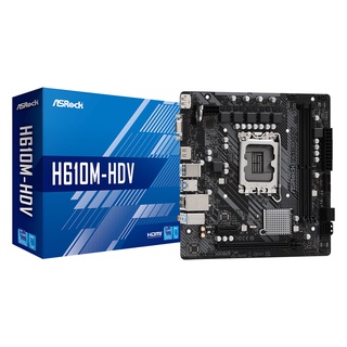 ASRock Mainboard H610M-HDV/M.2 DDR4 LGA-1700