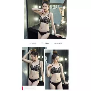 บราชั้นในยกทรง ลายลูกไม้ เซ็กซี่ สำหรับผู้หญิง