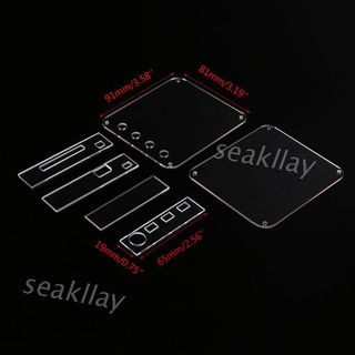 Sc เคสอะคริลิกสําหรับ Dso138 Mini Digital Oscilloscope Diy