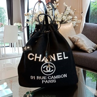 💯 New updates 2018!!! Chanel Canvas Handbag Bag  🍭