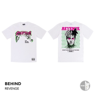 BEHIND CLOTHING เสื้อยืดลาย “REVENGE”