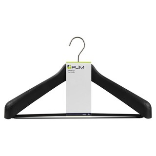 ไม้แขวนเสื้อสูท HHG008-B ดำ PLIMSUIT HANGER HHG008-B BLACK PLIM