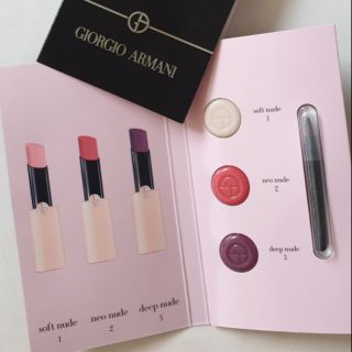 Armani  Lip Balm ขนาดทดลอง ปริมาณ 0.25×3