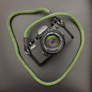 สายคล้องกล้อง Nikon FM2 เชือก cotton แบบห่วง ยี่ห้อ cam-in