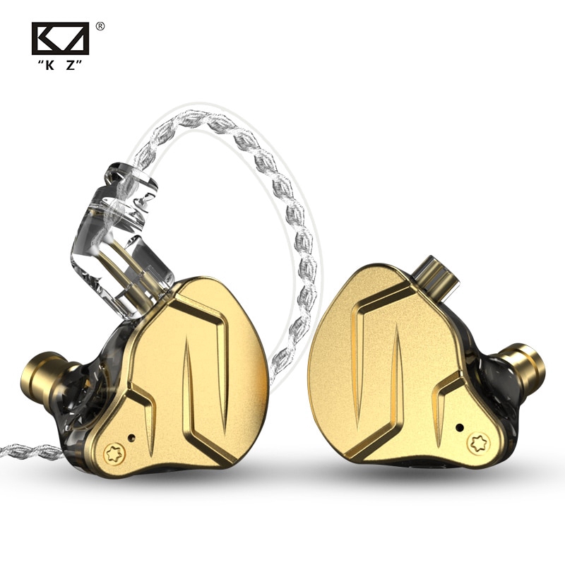 Kz ZSN Pro X In Ear หูฟัง Hybrid เทคโนโลยี 1BA + 1DD HIFI Bass หูฟังโลหะกีฬาเสียงรบกวน Cancelling ชุดหูฟัง Monitor