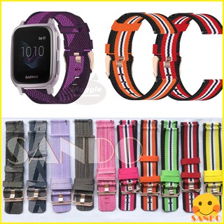 Garmin VENU SQ 2 Music Watch สายนาฬิกาข้อมือไนล่อนถัก VENU SQ/VENU SQ 2 สายรัดข้อมือสมาร์ทวอทช์ เปลี่ยนได้ สายรัดข้อมือ อุปกรณ์เสริม