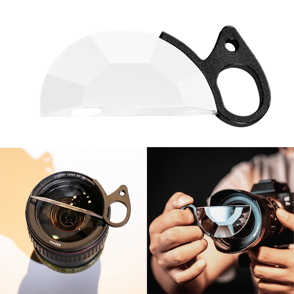 กล้องกรอง79mm Kaleidoscope Prism Camera Lens Filter Replacement Optical Glass Photography Hand