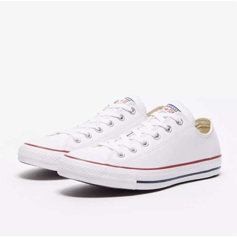 รองเท้าผ้าใบหนัง Converse All Star Leather ox ลิขสิทธิ์แท้