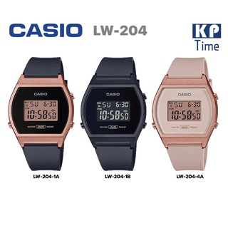 Casio นาฬิกาข้อมือผู้หญิง สายเรซิน รุ่น LW-204 ของแท้ประกันศูนย์ CMG