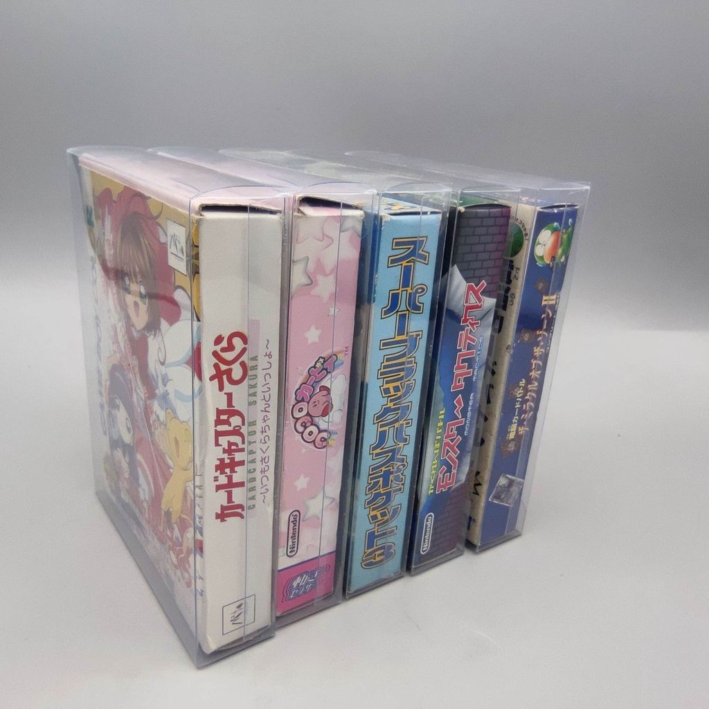 Game Boy Color GBC กล่องใสสวมกันรอย สำหรับวางสะสม