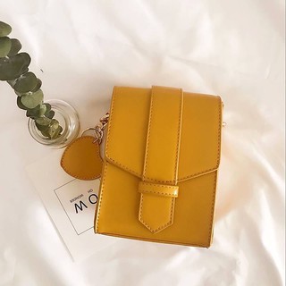 Yellow mustard korean bag