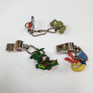 3 x Pokemon Pocket Monster Gashapon Pikachu Friends กาชาปอง 100 เยน Mini Figurine Wristle