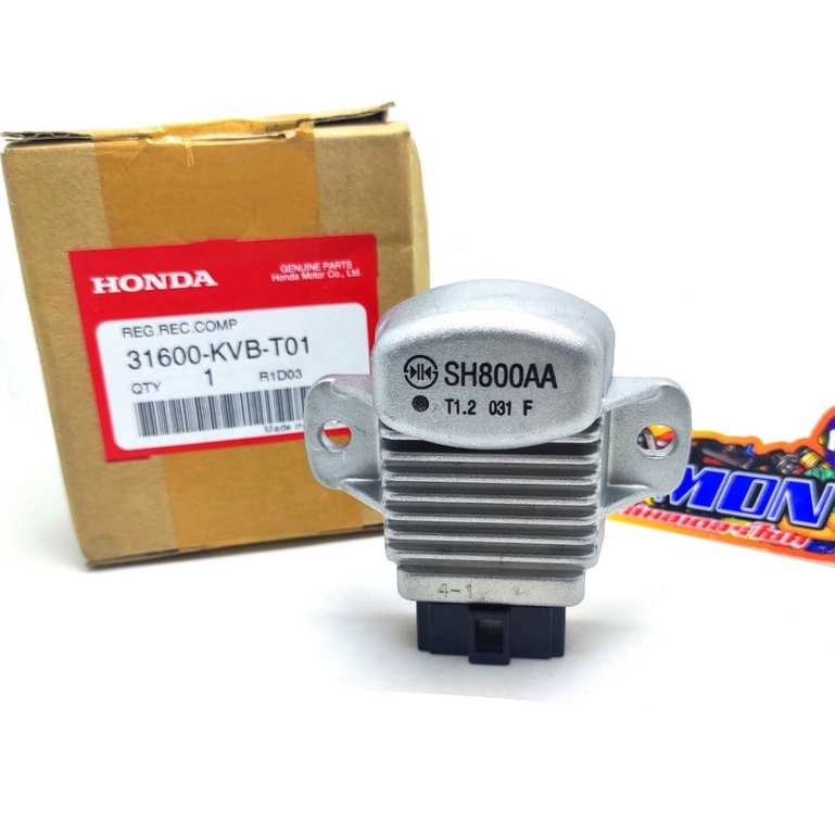 แผ่นชาร์ต ตัวชาร์ตไฟ ของแท้เบิกศูนย์ HONDA click-110i 2009-2010 scoopy-i 2009 เวฟ125i ปลาวาฬ รหัสอะไ