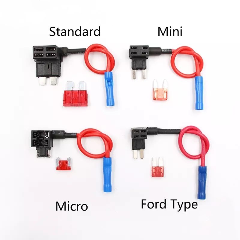 fuse tap  Holder Add-A-Circuit TAP ADAPTER /Micro /MINI / Ford /Standard สายฟิวส์แท็ป