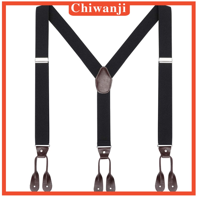 [CHIWANJI] สายเอี๊ยมกางเกงทักซิโด้ แบบยืดหยุ่น ปรับได้