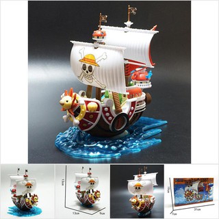 【thim•HEE】โมเดลเรือโจรสลัด One Piece THOUSAND SUNNY ของเล่นสําหรับเด็ก