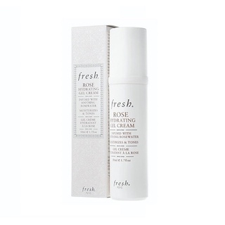 Fresh Rose Hydrating Gel Moisturizer 50mlให้ความชุ่มชื้นตลอด 24 ชั่วโมง พร้อมมอบลุคผิวแมตที่ทำให้เมคอัพของคุณติดทนและสวย