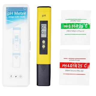 Kiprun ปากกาทดสอบค่า PH ดิจิทัล หน้าจอ LCD ความแม่นยํา 0.1 TDS EC สําหรับทดสอบอุณหภูมิน้ํา สระว่ายน้ํา ตู้ปลา