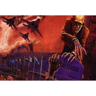 โปสเตอร์ Megadeth เมกาเดท Rock Poster รูปภาพติดห้อง ตกแต่งผนัง โปสเตอร์วงดนตรี โปสเตอร์ติดผนัง โปสเตอร์วงร็อค ของสะสม