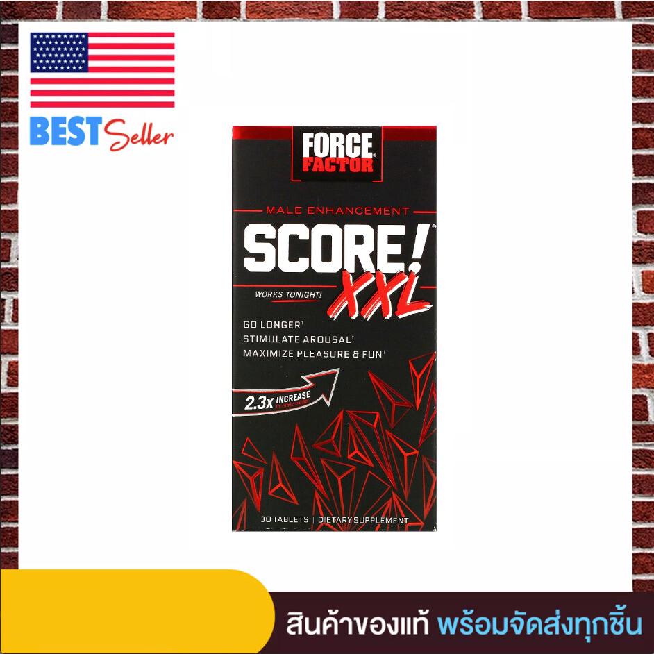 Force Factor SCORE! XXL เสริมสมรรถภาพท่านชาย 30 Tablets