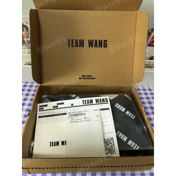 เสื้อยืด Team Wang - Standard ของแท้ 100% อุปกรณ์ครบ