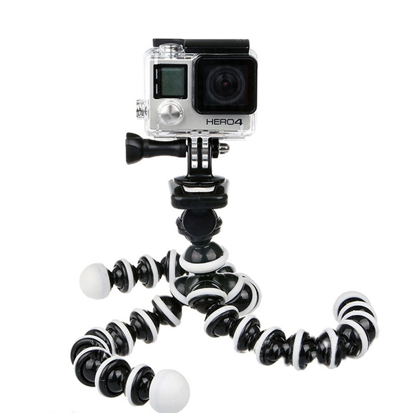ขาตั้งปลาหมึก ขาตั้งมือถือ ขาตั้งกล้อง พร้อมหัวต่อ Octopus holder Tripod mobile holder Size S/M/L