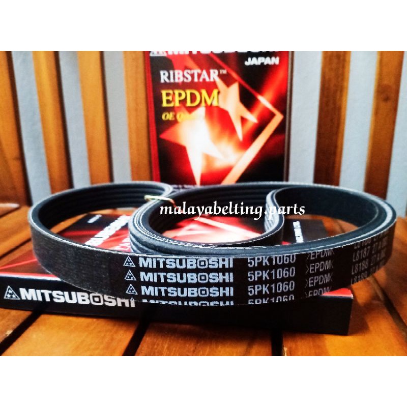 FORD TELSTAR 2.0 TX5 ( 1986 ) MAZDA 626 1.6 TOYOTA BLACKTOP 4AGE 20V / FAN BELT ( 5PK1060 ) MITSUBOS