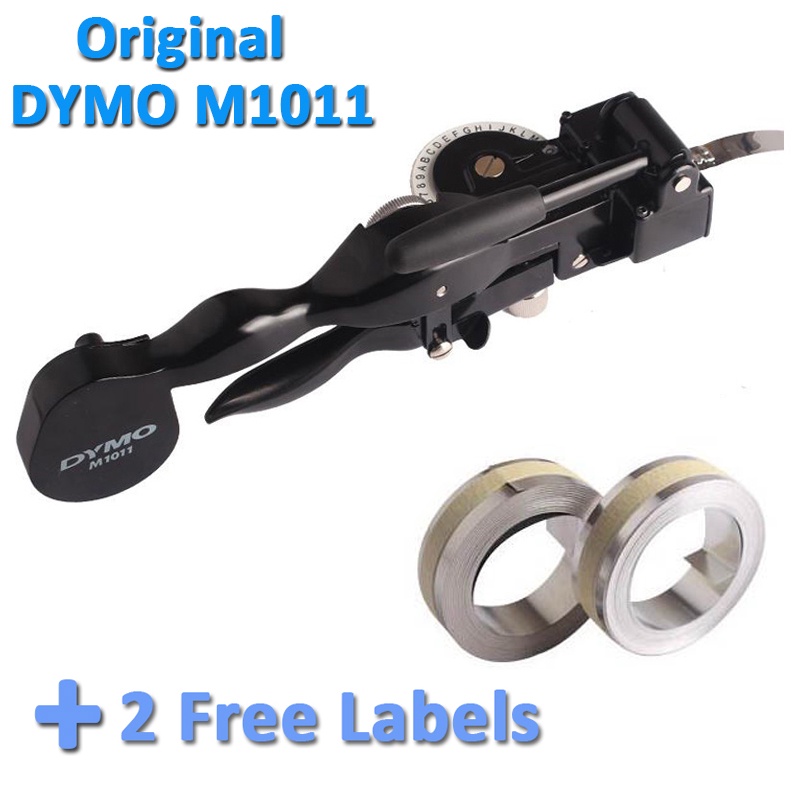 Dymo M1011 เครื่องปริ้นท์ฉลากโลหะ ลายนูน สําหรับ Dymo 3D 35800 31000 32500