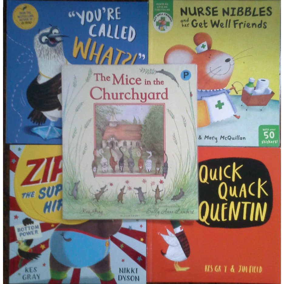 Kes Gray, Nikki Dyson, Mary McQuillan, Jim Field หนังสือมือสอง ปกอ่อน นิทาน