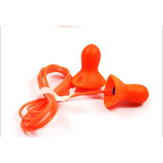 แบบ 5 คู่ ที่อุดหูแบบมีสาย ที่อุดหูชนิดใช้ซ้ำหลายครั้ง Earplug Howard Leight by Honeywell Quiet QD-30