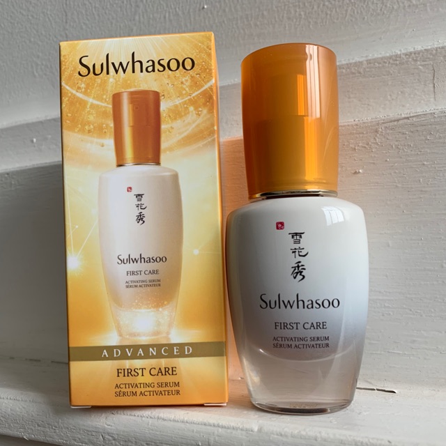 Sulwhasoo First Care Activating Serum Ex 30ml à¸ª à¸•à¸£à¹ƒà¸«à¸¡ 2020 Shopee Thailand