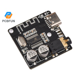 Pcbfun VHM-314 บอร์ดถอดรหัสบลูทูธ 5.0 TYPE-C ลําโพงรถยนต์ MP3 lossless