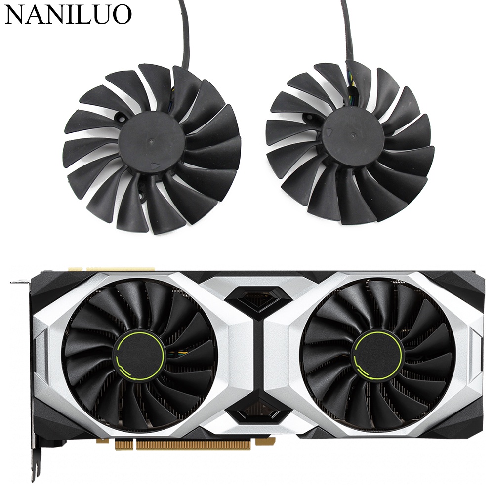 PLA09215B12H 12V 0.55 RTX 2080 Ti VENTUS OC พัดลมระบายความร้อนกราฟิกสําหรับ MSI Geforce RTX 2080Ti 2
