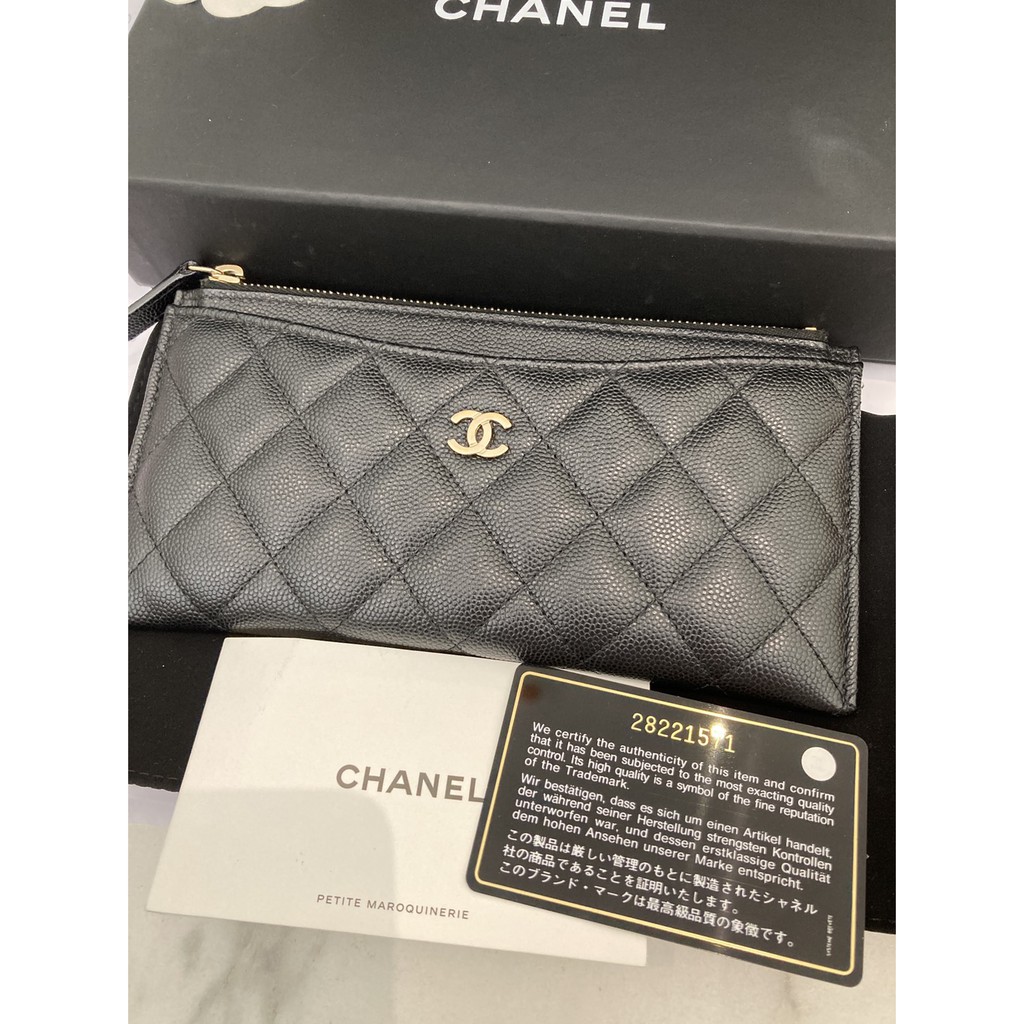 CO210503067 Chanel / All In One Wallet Caviar SHW