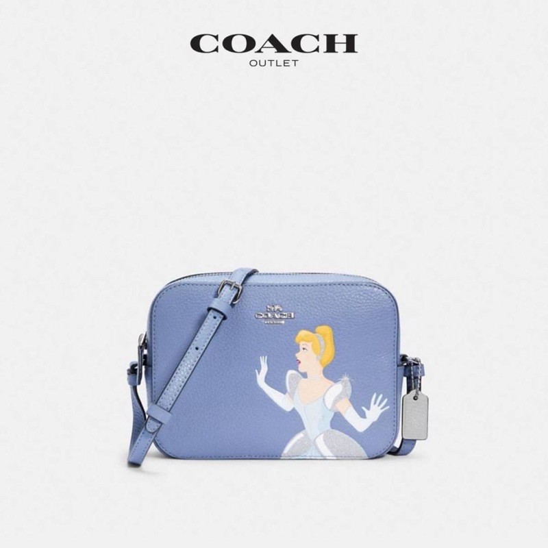 กระเป๋าcoach สีฟ้าสวยมาก