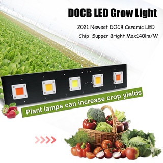 โคมไฟเร่งการเจริญเติบโตของพืชไฮโดรโปนิก AC 220V 300W LED DOCB