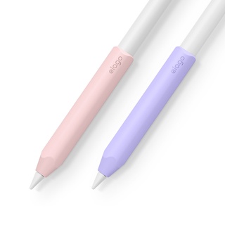 elago Grip Silicone Holder for Apple Pencil 2 (2 Packs) ปลอกปากกาสำหรับ Apple Pencil ได้ 2 สี ในกล่อง (สินค้าพร้อมส่ง)