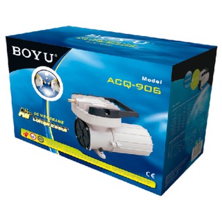 ปั๊มลมตู้ปลา ยี่ห้อ Boyu รุ่น ACQ-906