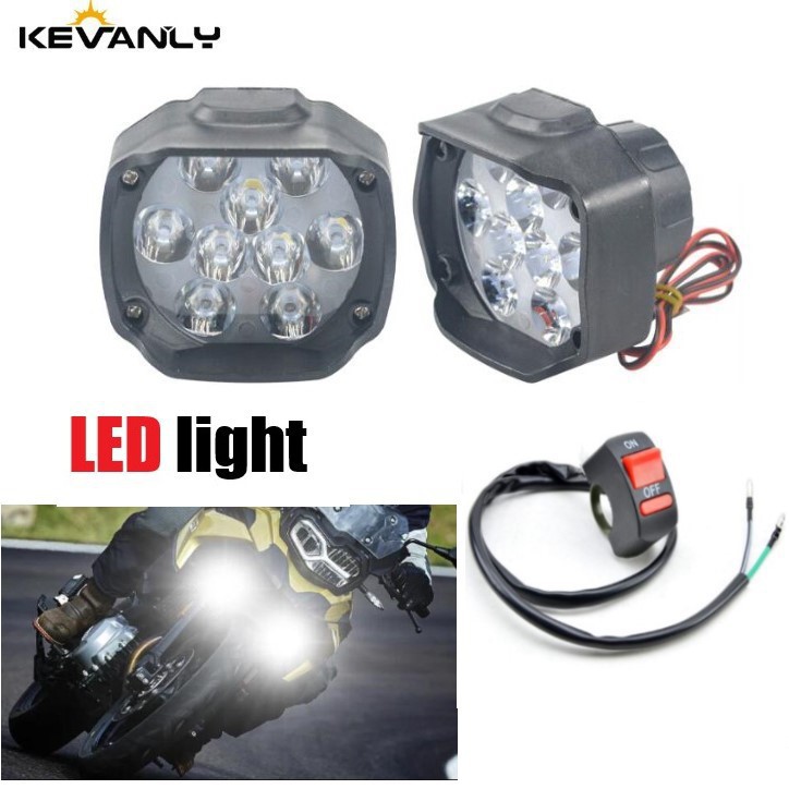 9 smd ไฟหน้า led มอเตอร์ไซค์ ไฟสปอร์ตไลท์มอเตอร์ไซค์ หลอดไฟหน้ามอเตอร์ไซค์ led ไฟหน้า led มอเตอร์ไซค