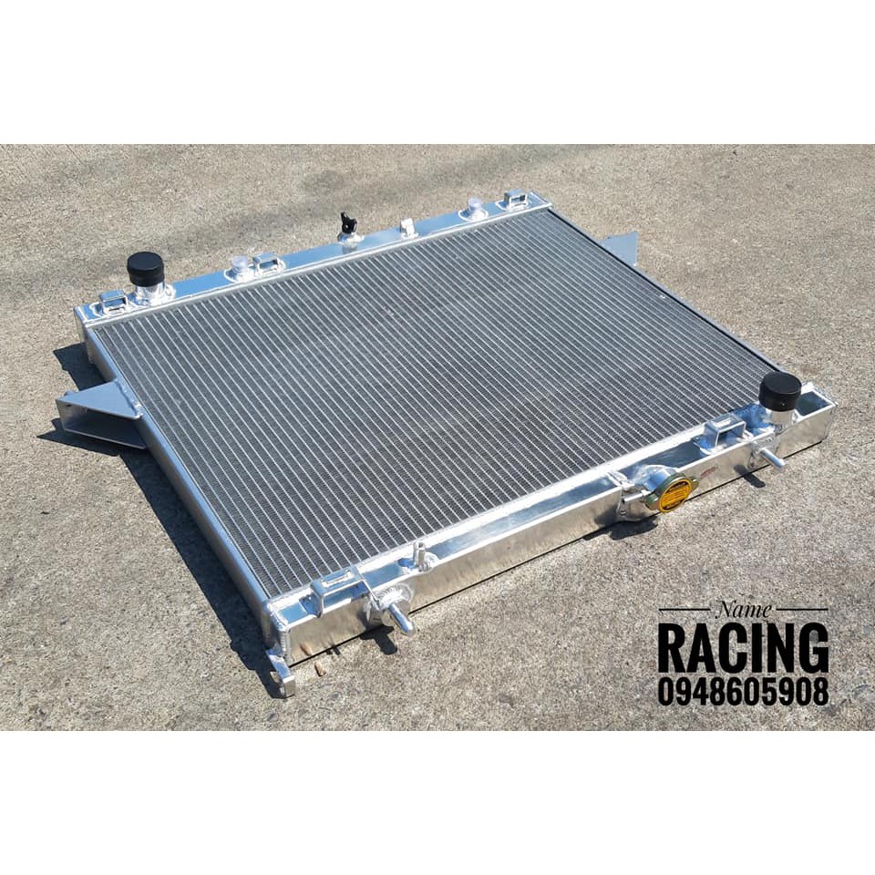 หม้อน้ำ isuzu D-max all new เครื่อง 3.0 และ 1.9 อลูมิเนียมทั้งใบ 2ช่อง 50 มิล - รูปที่ 4