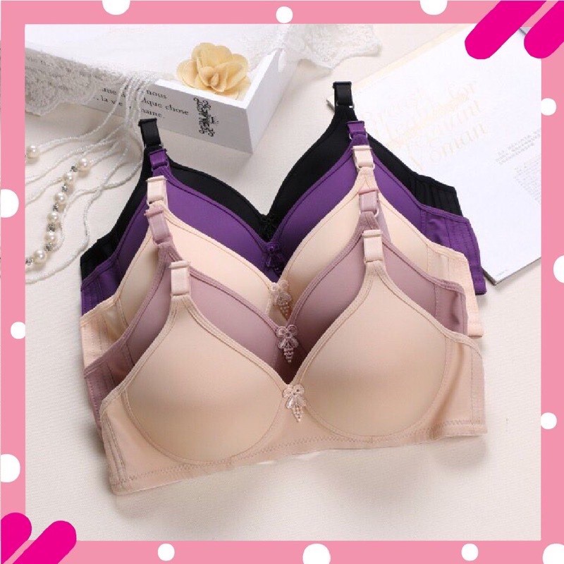 พร้อมส่ง เสื้อชั้นใน ทรงใหญ่ ไม่มีโครง บางเบา ใส่สบาย สีเรียบ สวย เรียบหรู ราคาถูกจากโรงงาน #ทรงใหญ่