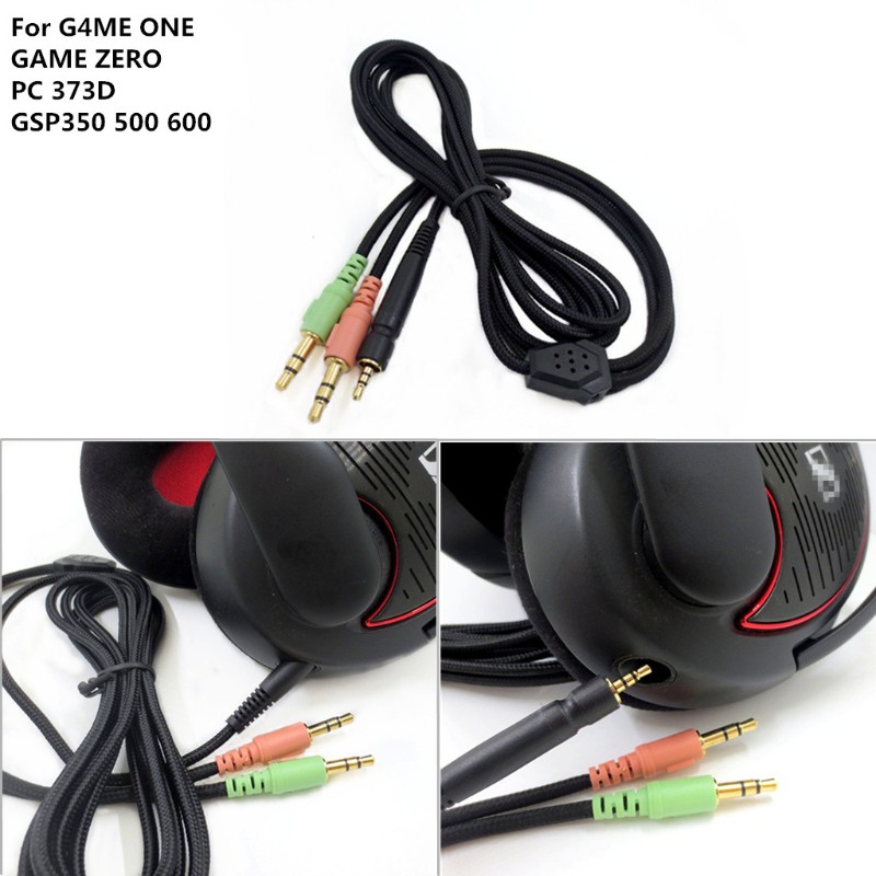 Kok สายสัญญาณเสียงสําหรับ Sennheiser - G4Me One Game Zero Pc 373 D Gsp350 500 600