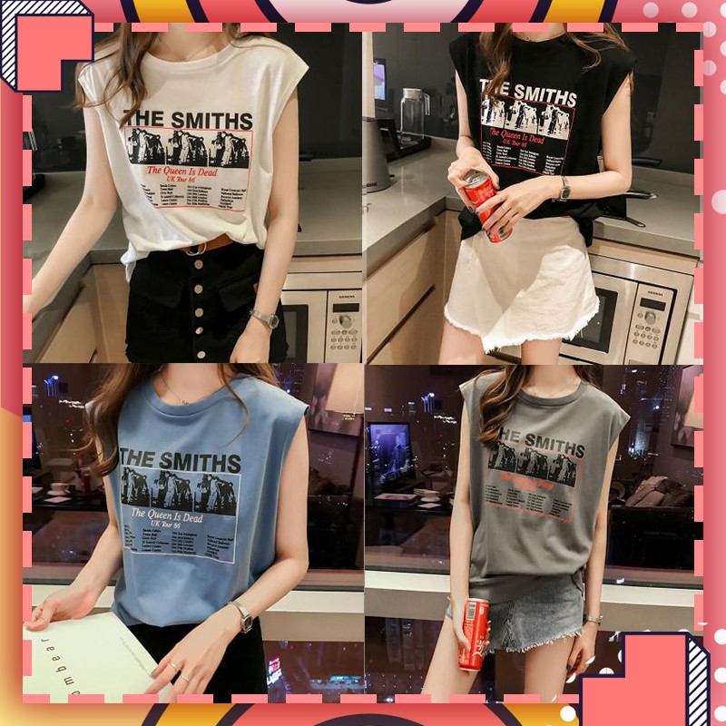 Monday 2020 เสื้อยืดแขนกุดเอาใจสาวเท่ เปรี้ยว เก๋ ไม่เหมือนใคร สาวๆสายลุยต้องจัด